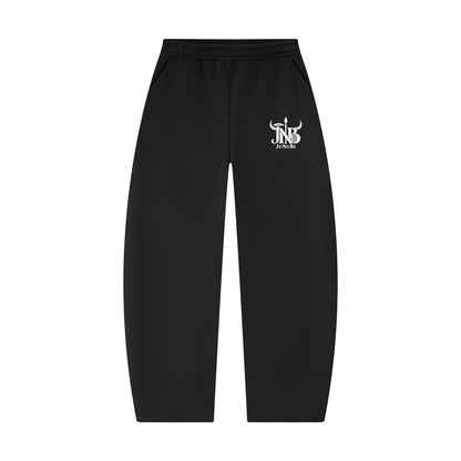 Unisex Barrel Leg Sweatpants