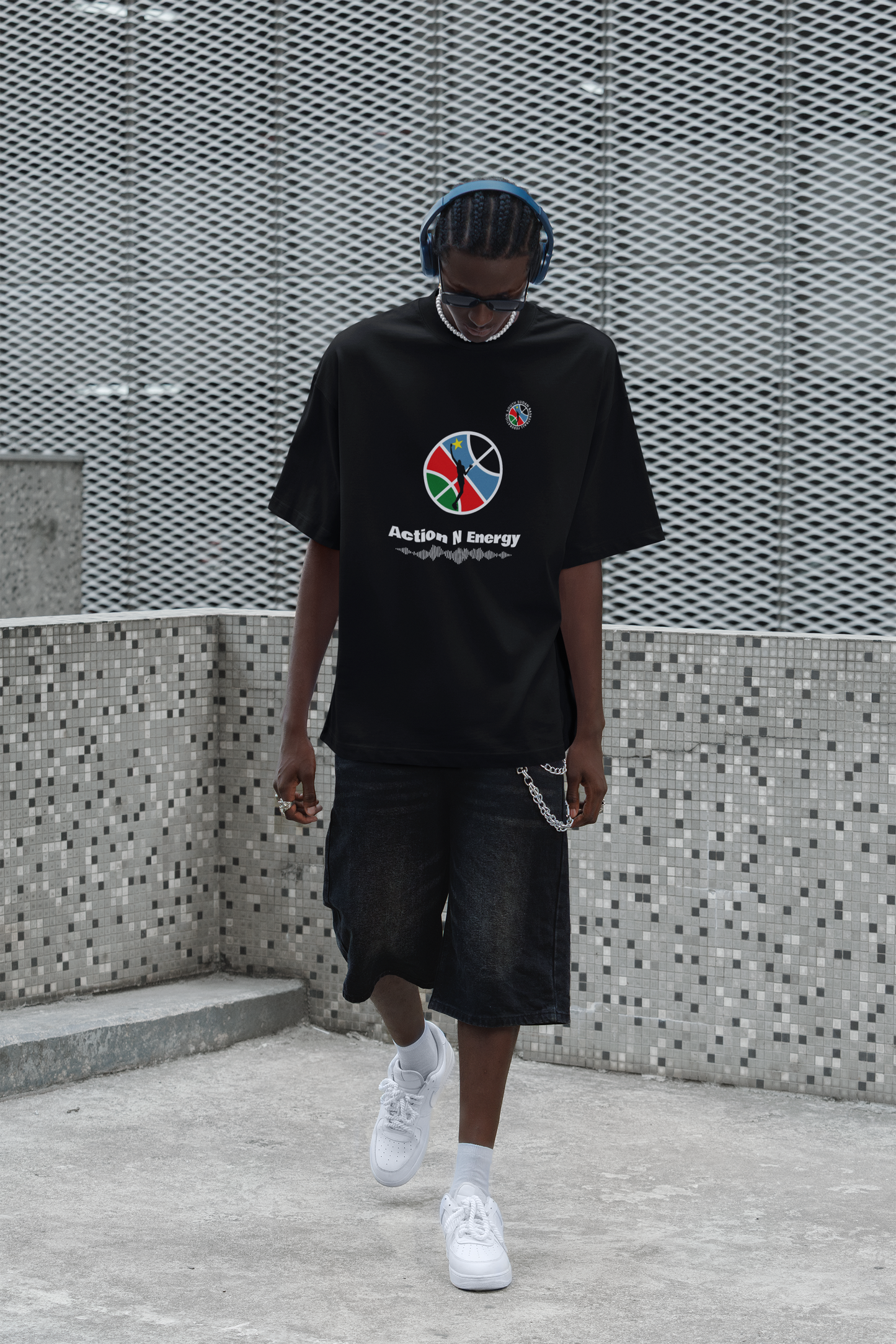 Premium Oversized SSD Tee – Action N Energy Edition