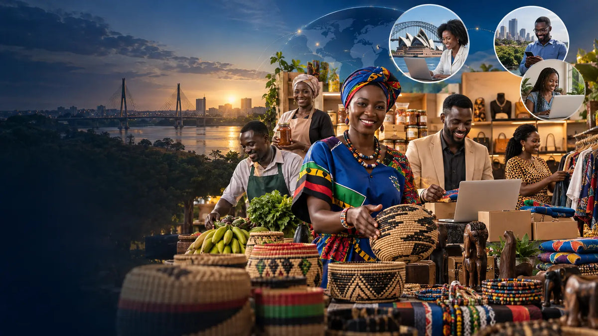 South Sudan marketplace connecting local sellers with diaspora customers worldwide